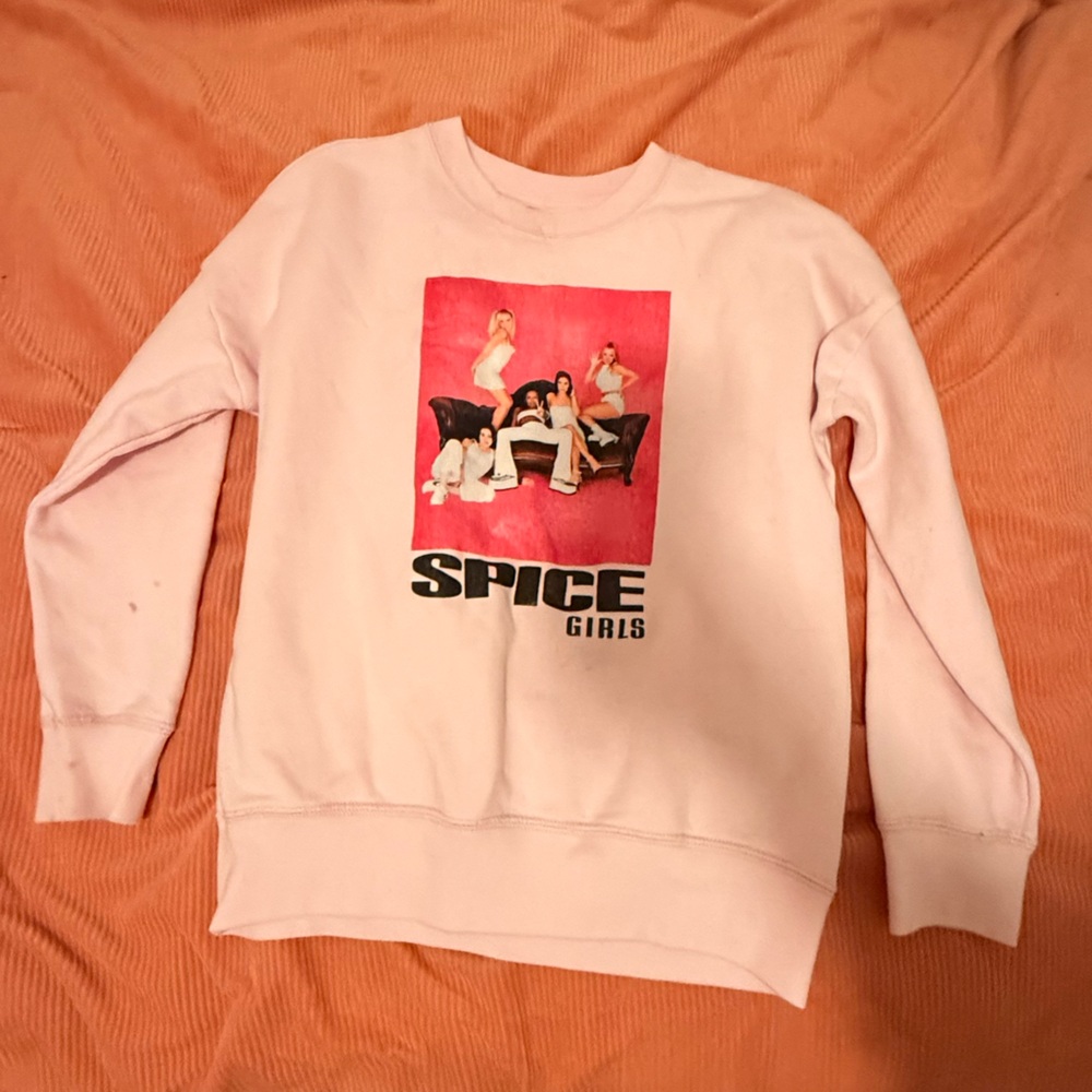 Abercrombie kids Spice Girls Pink Sweatshirt